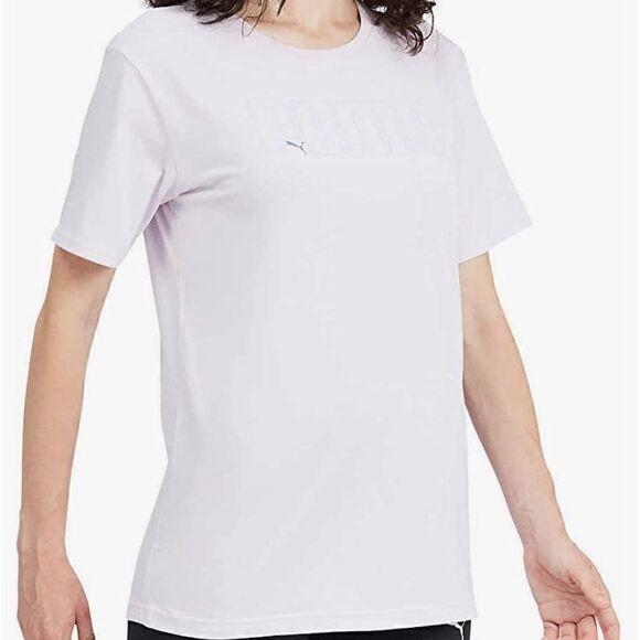 PUMA Womens Boyfriend Logo Tee Shirt - Picture 3 of 8